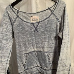 Off the shoulder pullover